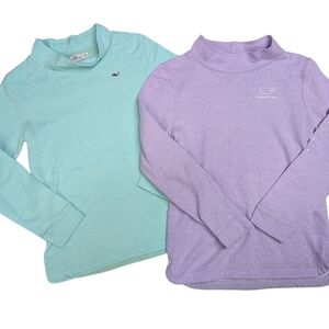 Vineyard Vines Kids' Seafoam and Lavender Sweatshirts